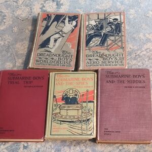 Five Antique Boys' Books